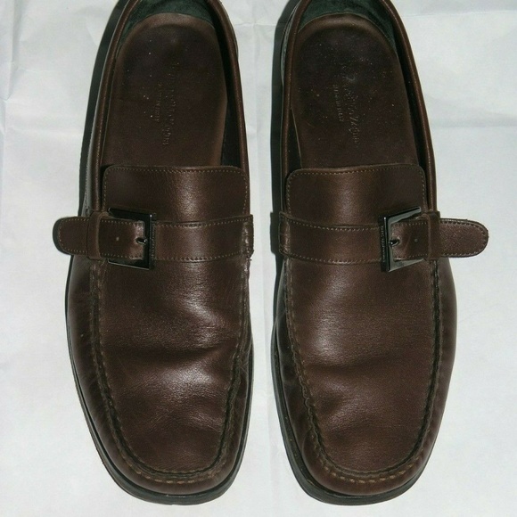 Ermenegildo Zegna Handmade Leather Monk Loafers main image 8
